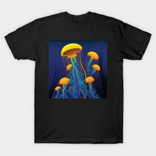 Beautiful Yellow Jellyfish T-Shirt